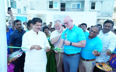 Our CSR Partner  BERKADIA’s CEO Mr.Justin Wheeler inaugurates our new school building Disha-CHORD School