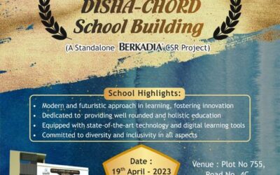 Grand opening of our brand new state-of-the-art school building for DISHA-CHORD School!