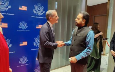 Team CHORD participates in the celebration of 247th anniversary of Independence of the United States of America and the inauguration of the US Consulate General Hyderabad’s new office.