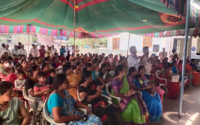 Women Empowerment in Action:Skill Development Awareness Workshop for women held at Motinagar, Hyderabad.