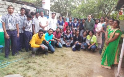 CSR partner, AMD, for their dedicated volunteering activity at our Daya Remedial School! Led by their exceptional site CSR Manager, Ms. Rashmi Vontair Balendu the AMD volunteers joined us in painting the school walls with vibrant and thematic designs