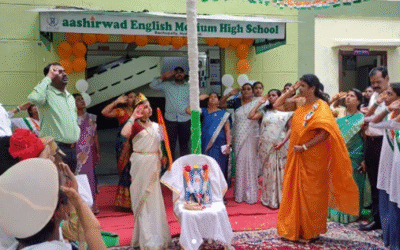 Aashirwad E.M. School, Bachupally, celebrated the 79th Independence Day with great enthusiasm and pride! on 15th August, 2025